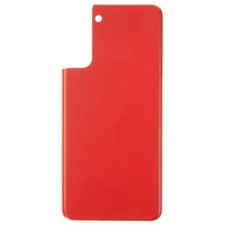 Back Glass for Samsung Galaxy S21 Red Aftermarket Rear Lens