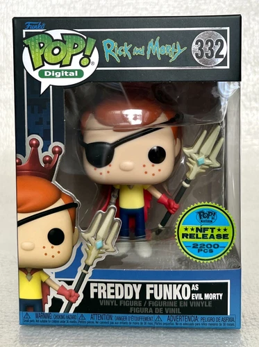 Freddy Funko as Evil Morty #332 Funko Pop! - RICK AND MORTY