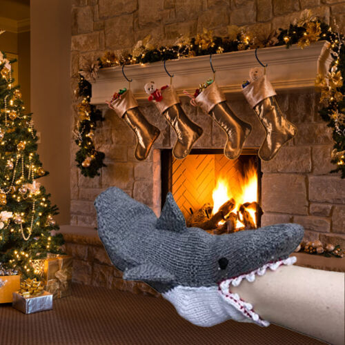 Strick Krokodil Socken süß schrullig Tier Knöchel Strick Socken Winter warm Weihnachten - Bild 8 von 16