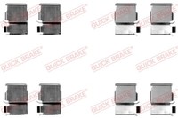 Quick Brake 109-1033 ZubehöRsatz, Scheibenbremsbelag FüR Mitsubishi, Toyota