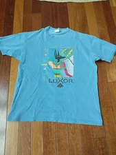 Vintage Pyramid Luxor Las Vegas Single Stitch T-shirt Xlarge READ