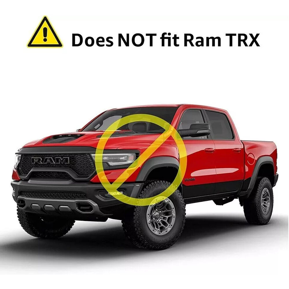 4pcs Splash Guards Mud Flaps Mudguard For 2019-2024 Ram 1500 W/ Fender Flares