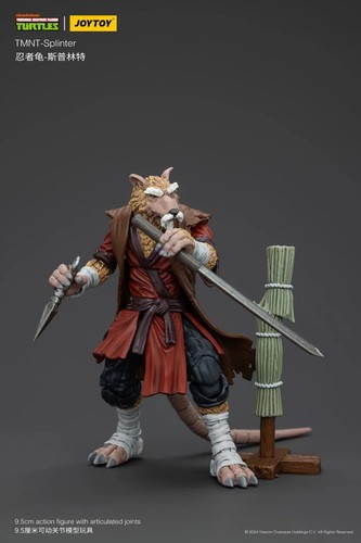 Joy Toy Master Splinter 1/18 Figure TMNT Teenage Mutant Ninja Turtles MISB New - Picture 13 of 19