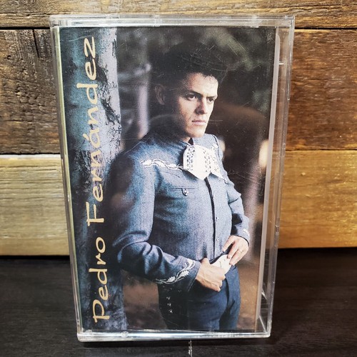 Vtg Pedro Fernandez Cassette Los Hombres No Deven Llorar 1995 90s Spanish - Picture 5 of 5