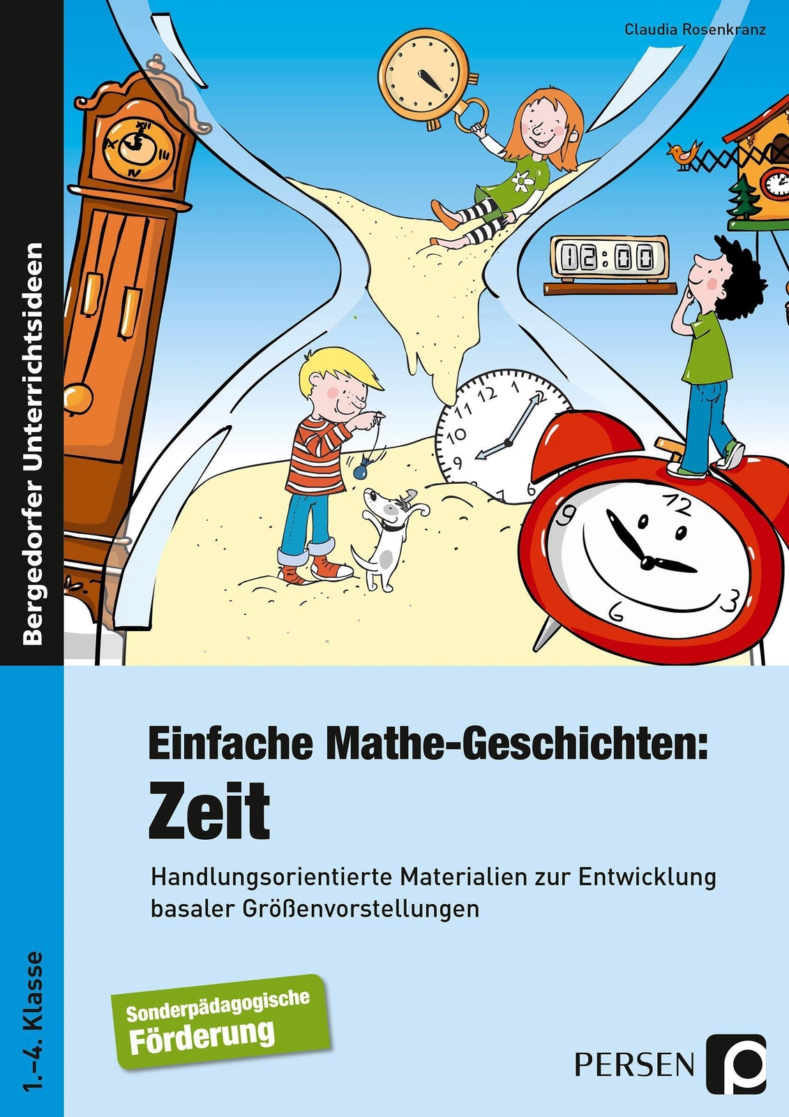 Thumbnail - Einfache Mathe-geschichten: Zeit | Claudia Rosenkranz | Taschenbuch |