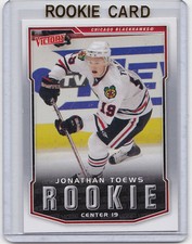 MINT ROOKIE! 2007-08 UD VICTORY NO. 316 JOHNATHON TOEWS CHICAGO BLACK HAWKS