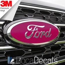 Bocadecals 2015-2023 Ford F150 Emblem Overlay Insert Decals Set Of 2