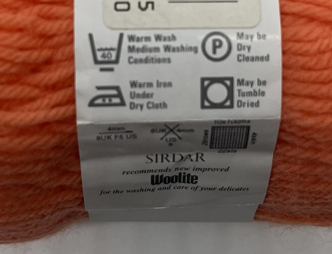 Sirdar Cómodo Dk Hilo "Coral" 2 Madejas #598 Foto 3 de 4