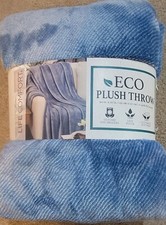 Life Comfort Eco Plush Throw Blanket 60in x 7...
