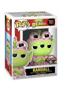 Funko Pop 761 Pixar Alien Remix Randall (Hearts) Disney Monsters