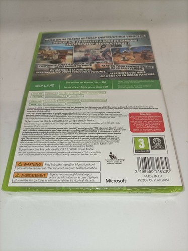 Truck racer Neuf Xbox 360 - Photo 2/2