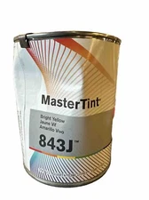 843 J Bright Yellow Master Tint . Damage Can