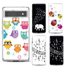 For Google Pixel 6a, 7 Phone Case, Tempered Glass L12