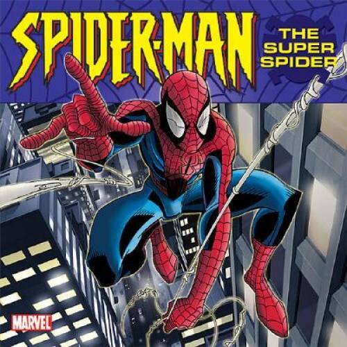 洋書　アメコミ　THE SUPERHERO BOOK スパイダーマン　マーベル The Super Spider (Spider-Man) - Paperback By Marvel - GOOD