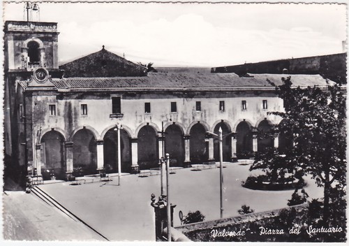 VALVERDE - CATANIA - PIAZZA DEL SANTUARIO - VIAGG. 1959 -86035-