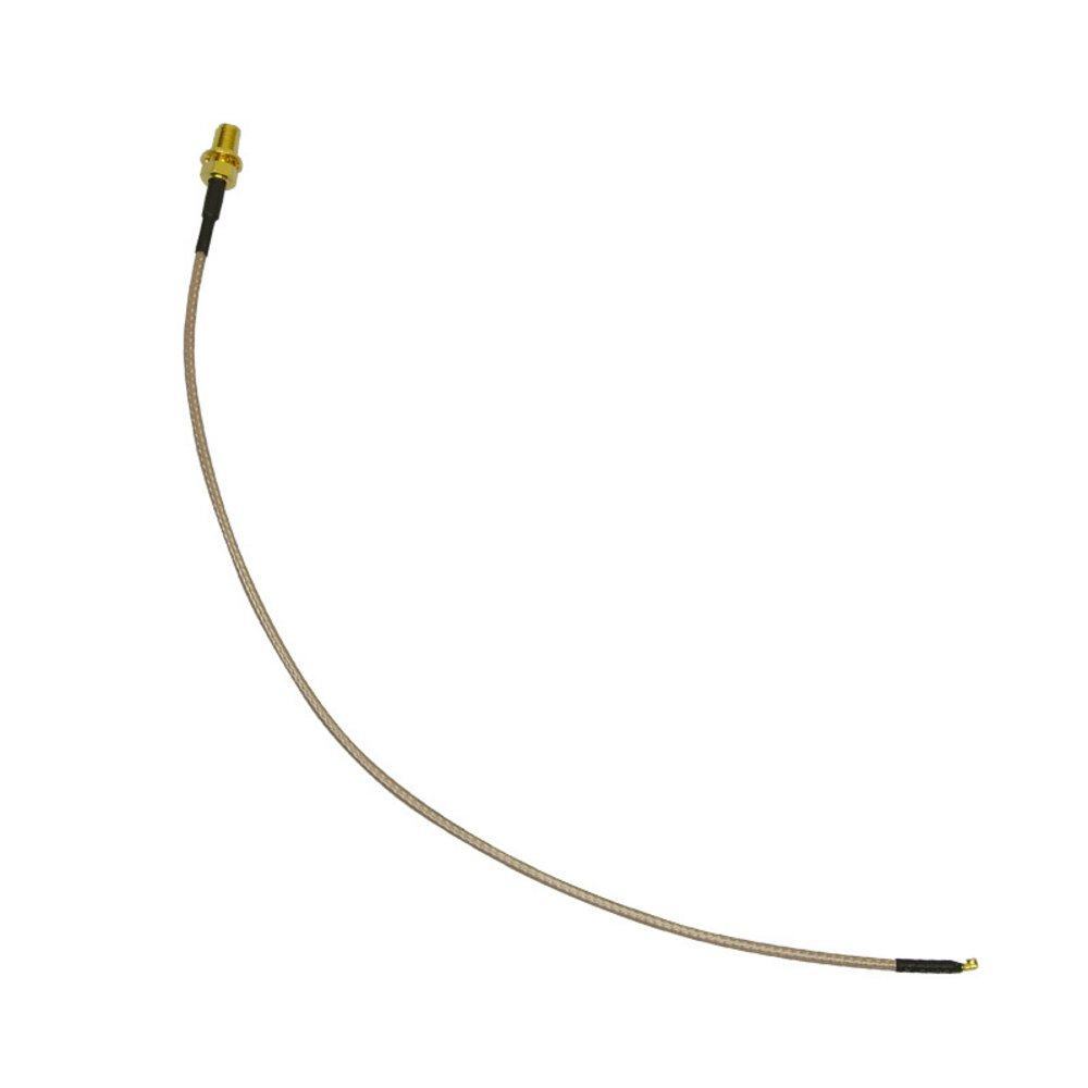 IPAX/U.FL Plug to RP-SMA Female Pigtail - 30cm Nickel Plated / Gold Plated