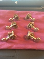 1960s Grover Sta-tite Guitar Tuners Set ( 3+3), Square-ish Buttons