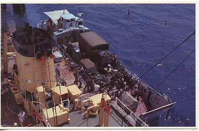 AK / POSTCARD / SERIE NR. 7 / FALKLANDS TASK FORCE / NR. 30