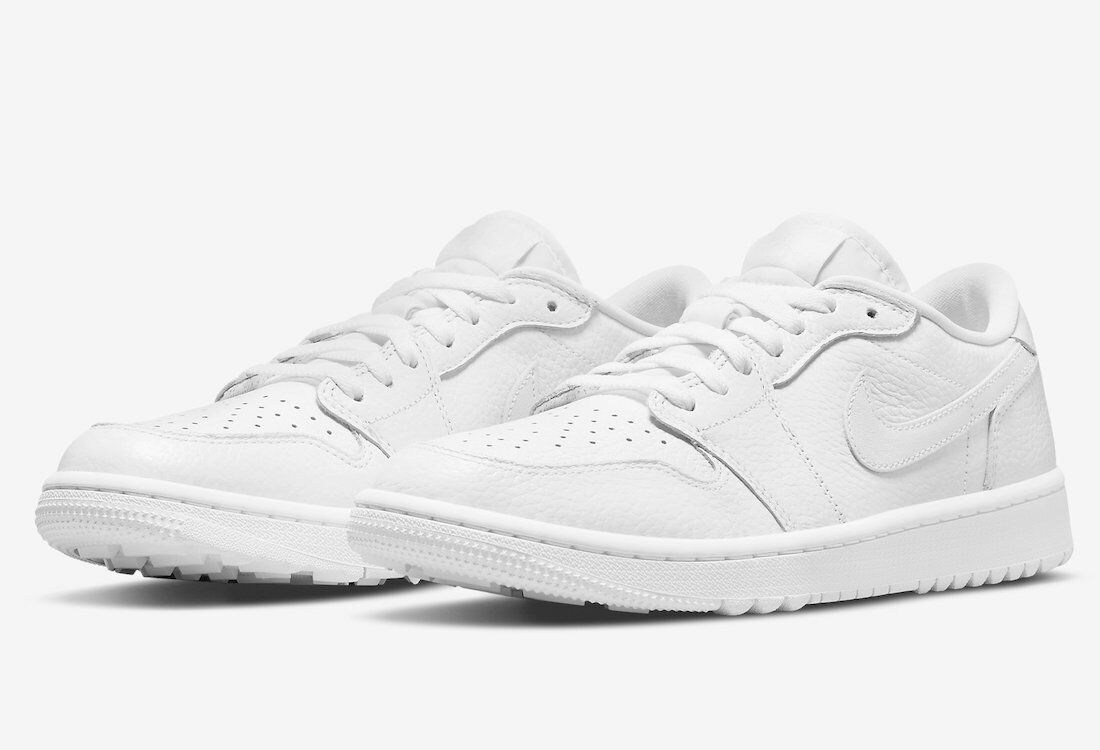 Nike Air Jordan 1 Low G Triple White Whiteout DD9315-101 Nike Air Jordan 1 Low G Triple White Whiteout DD9315-101