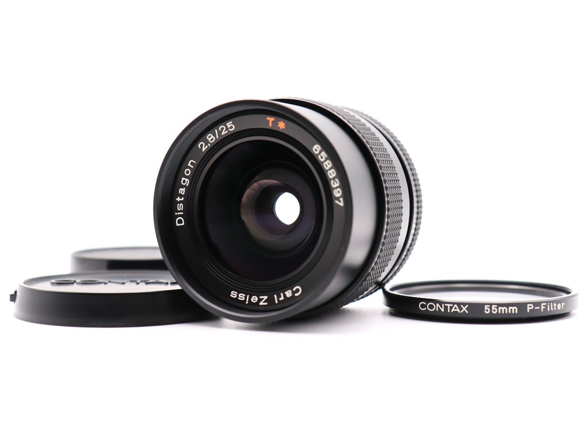 AEG★美品★コンタックス CONTAX Distagon 25mm F2.8 Near Mint] CONTAX Carl Zeiss Distagon T* 25mm F/2.8 AEG MF