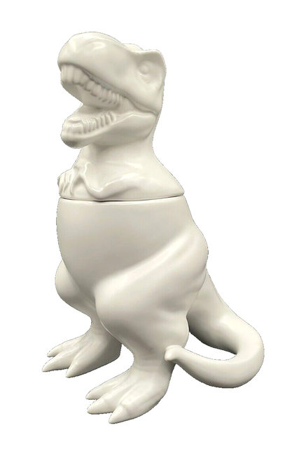 Target Threshold Tyrannosaurus Rex White Ceramic 12" Cookie Jar