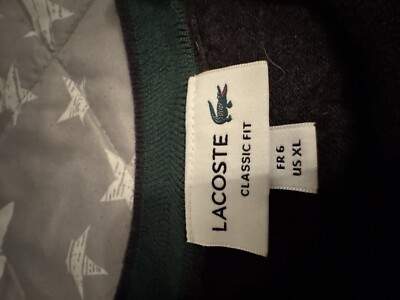 Lacoste Pullover Herren XL Schwarz 