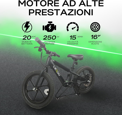 Bicicletta Elettrica Bambini EFUN 20 Limited 16