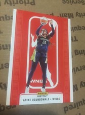 2024 ARIKE OGUNBOWALE WNBA PANINI INSTANT THE LOGO INSTANT CARD WINGS
