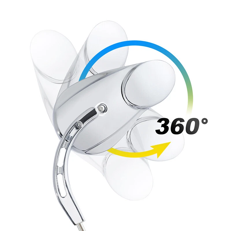 Espejos retrovisores de visión divididos para Harley Touring Electra Glide Street Glide Road King Foto 2 de 4