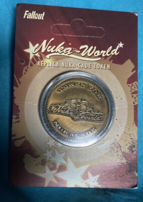 Fallout Nuka-World Nuka Cola Nuka Cade Token Neu & OVP