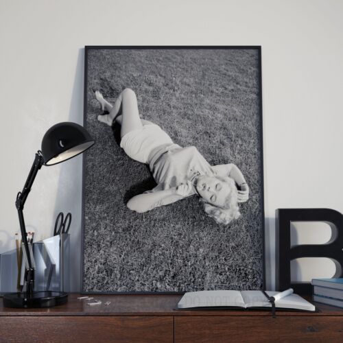Affiche vintage Marilyn Monroe #2 pin up icône de sexe Norma Jean image imprimée A3 A4 - Photo 1/2