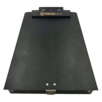 Posse Box Posse - Box Bottom Open - Black - PB37C-BV Bottom Opening Clipboard