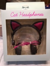 Brand New Wired Cat Headphones for children