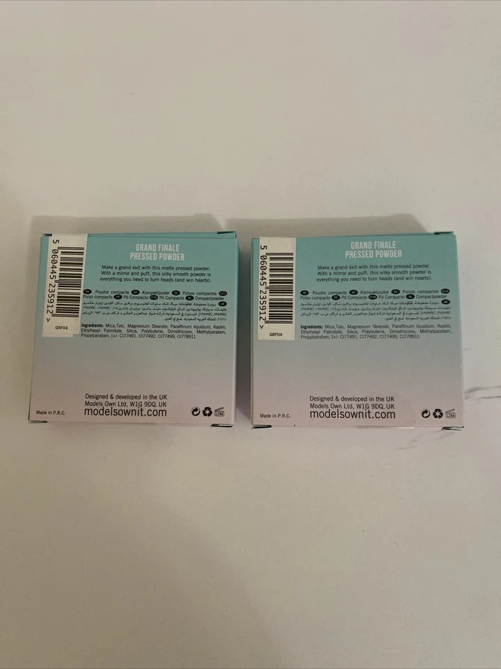 Lots Of 2 Models Own Grand Finale Pressed Powder Warm Ivory (5.0g 0.18oz) NIB - Image 2 of 4