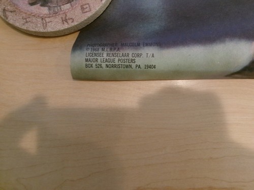 Roberto Clemente 1968 sports illustated poster - Picture 2 of 10