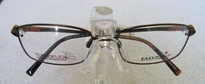 NEW Easytwist  ET 872 Turboflex 360 Hinges Eyeglass Frames 53 17 140 Brown $143.