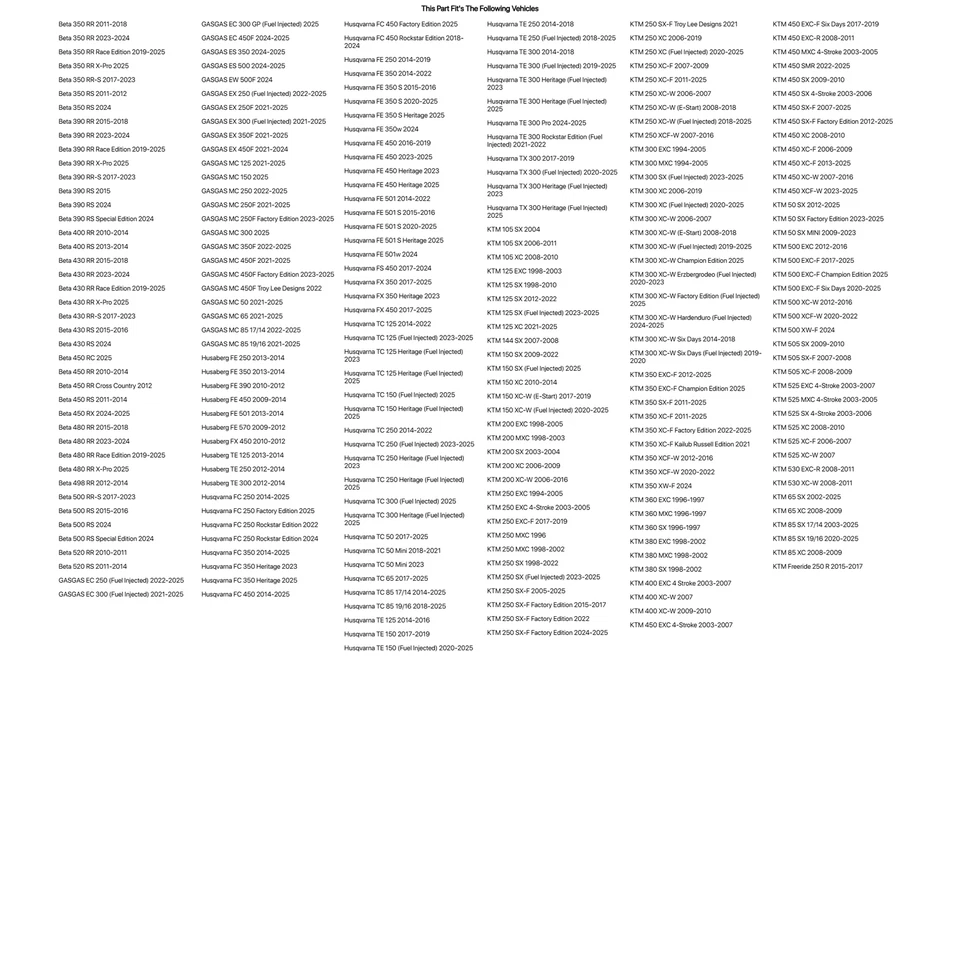 Works Connection штепсельная вилка маслозаливной горловины для KTM 105 SX 2004, 2006-2011 - Изображение 2 из 2