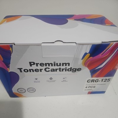 4 Pack CRG125 Toner Cartridges 