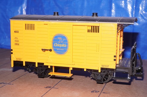 BOD/R] LGB 4033 Spur G Güterwagen BANANENWAGEN "Chiquita" | Zustand: Gebraucht