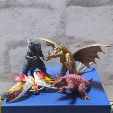Gashapon Godzilla Mothra King Ghidorah Large Monster All-Out Attack Set of 4