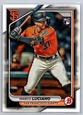 2024 Bowman #18 Marco Luciano RC - San Francisco Giants