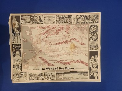 Elf Quest: The World of Two Moons Map