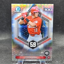 Steele Hall 2026 Bowman Baseball Scouts Top 100 Cincinnati Reds #BTP-59