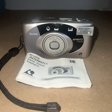 Kodak Advantix F600 Zoom APS 35MM Point Shoot Film Camera W/Manual. Untested
