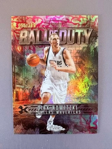2025 Topps Chrome Dirk Nowitzki Base (RAW)