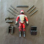 1991 HASBRO GI JOE COBRA CRIMSON GUARD IMMORTAL v1 FIGURE 100% COMPLETE EX+/NM-