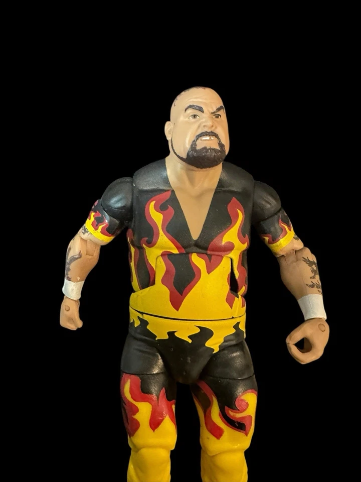 Boneco de luta livre 2011 Mattel WWE Elite exclusivo Flashback Bam Bam Bigelow - Imagem 2 de 4