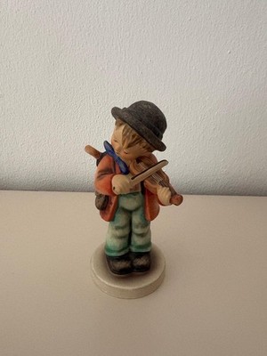 Goebel Hummel Porzellanfigur, Geigerlein ohne Hund, Little Fiddler, Sammlerstück