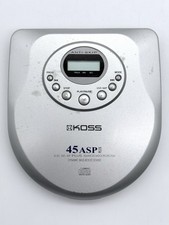 Vintage KOSS CDP2045 Portable CD Player Anti-Skip Dynamic Bass Boost - Tested