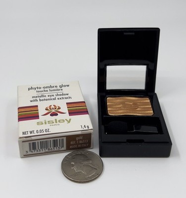 Sisley Phyto Ombre Glow Metallic Eye Shadow #Gold 0.05oz / 1.4g New